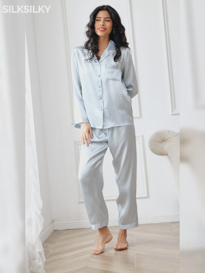 SilkSilky-SE Rent Silke Womens Pajamas video 001