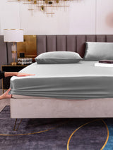 [Silver] SilkSilky-SE 19Momme Bäddset 006