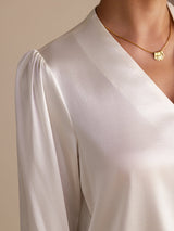 [Vit] SilkSilky-SE Long Sleeve Blouse 004