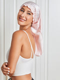 SilkSilky SE Rent Silke Sleep Cap Rosa 006