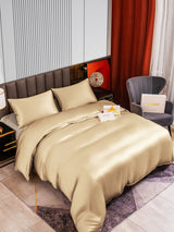 [Beige] SilkSilky-SE 22Momme Rent Silke Bedding Set 002,