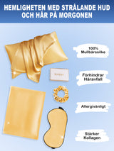 [Champagne] SilkSilky-SE 19Momme Rent Silke Pillowcase Set 002