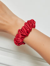 [Röd] SilkSilky-SE Scrunchie 001