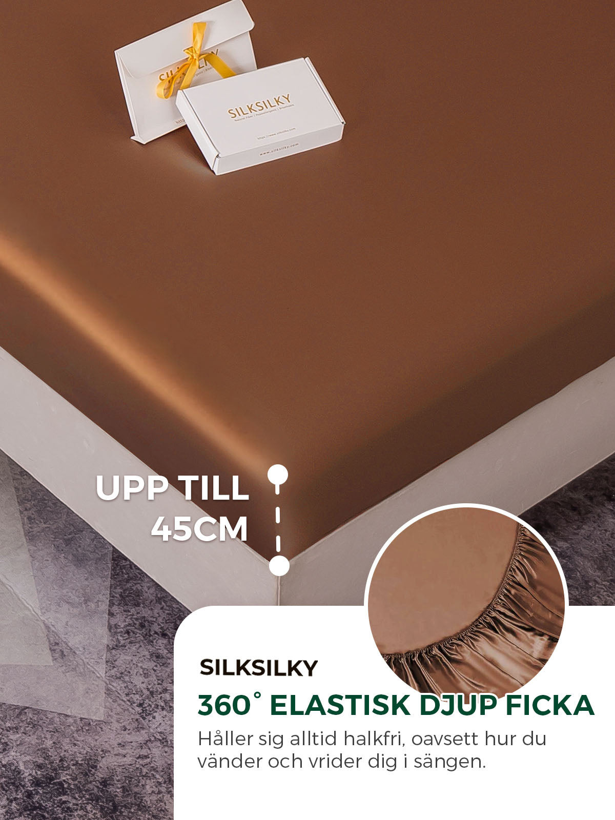[Kaffe] SilkSilky-SE 22Momme Rent Silke Bedding Set 004
