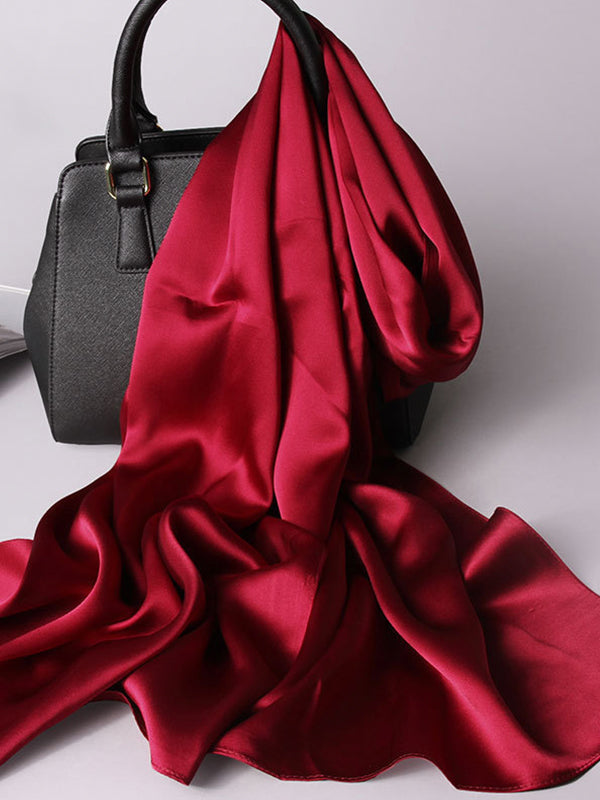 SilkSilky-SE Rent Silke Scarf Vin 004