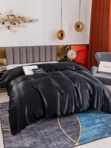 [Svart] SilkSilky-SE 19Momme Duvet Covers 004