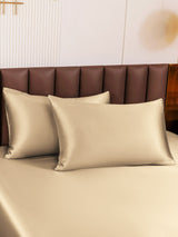 [Beige] SilkSilky-SE 22Momme Rent Silke Pillowcase 001