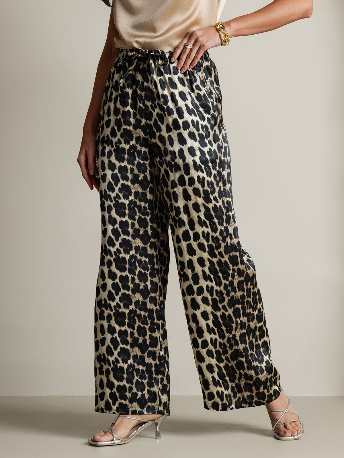 [Leopard] SilkSilky-SE Rent Silke Womens Pants 007