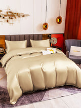 [Beige] SilkSilky-SE 19Momme Rent Silke Bedding Set 006