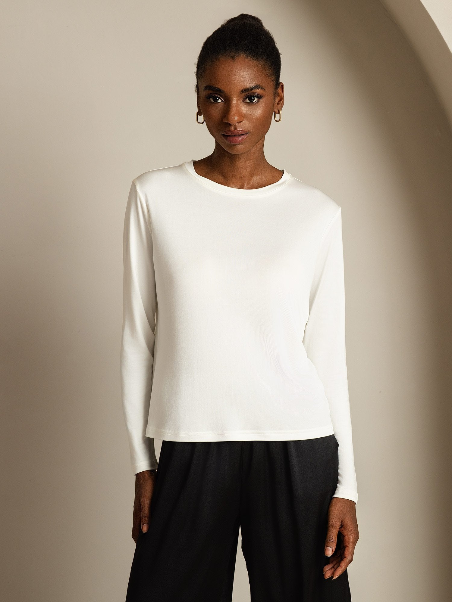[Vit] SilkSilky-SE Rent Silke Womens T-Shirt 003,
