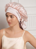 SilkSilky-SE Rent Silke Sleep Cap BlekMauve 007