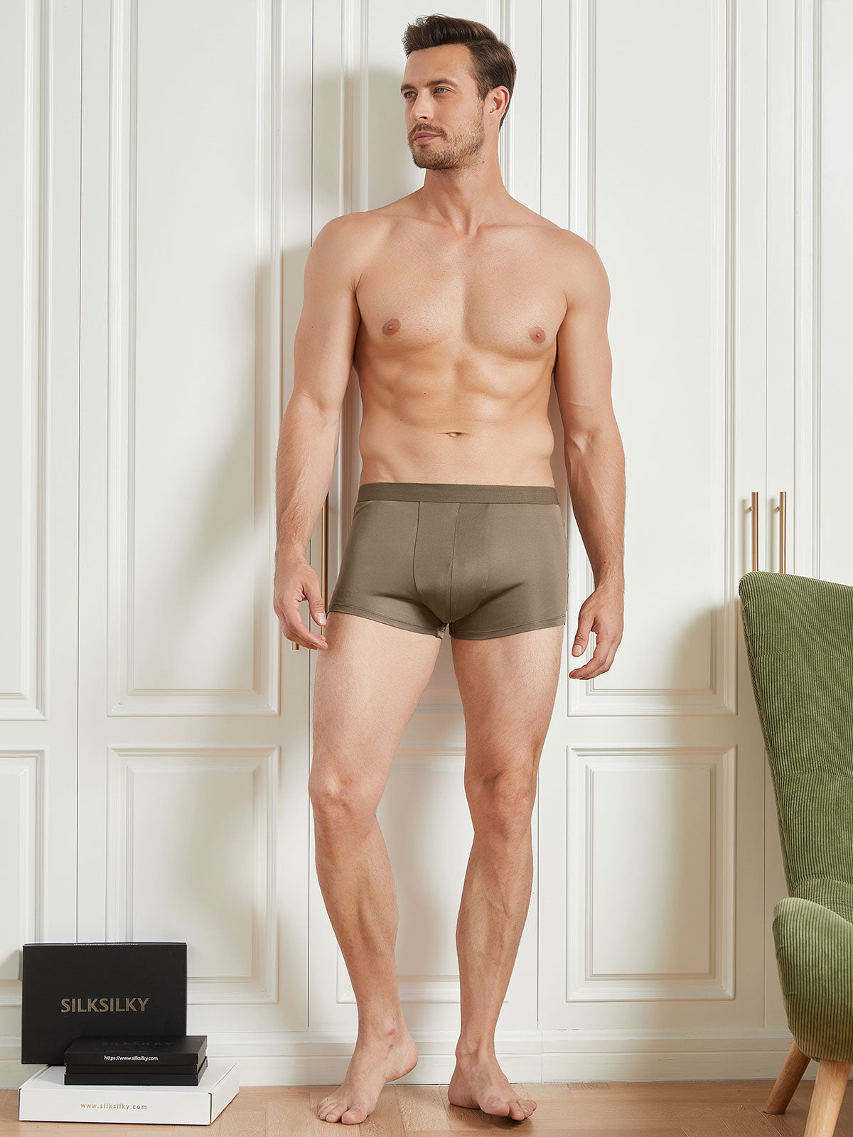 SilkSilky-SE-Silke-Stickad-Mens-Underwear-Kaffe-004