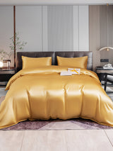 [Champagne] SilkSilky-SE 22Momme Bäddset 002