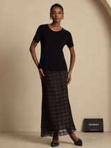 [Svart] SilkSilky-SE Skirt 005