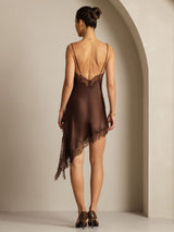 [Brun] SilkSilky-SE Rent Silke Dress 002
