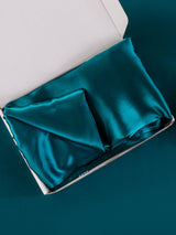 [Kungsblått] SilkSilky-SE 22Momme Rent Silke Pillowcase 006