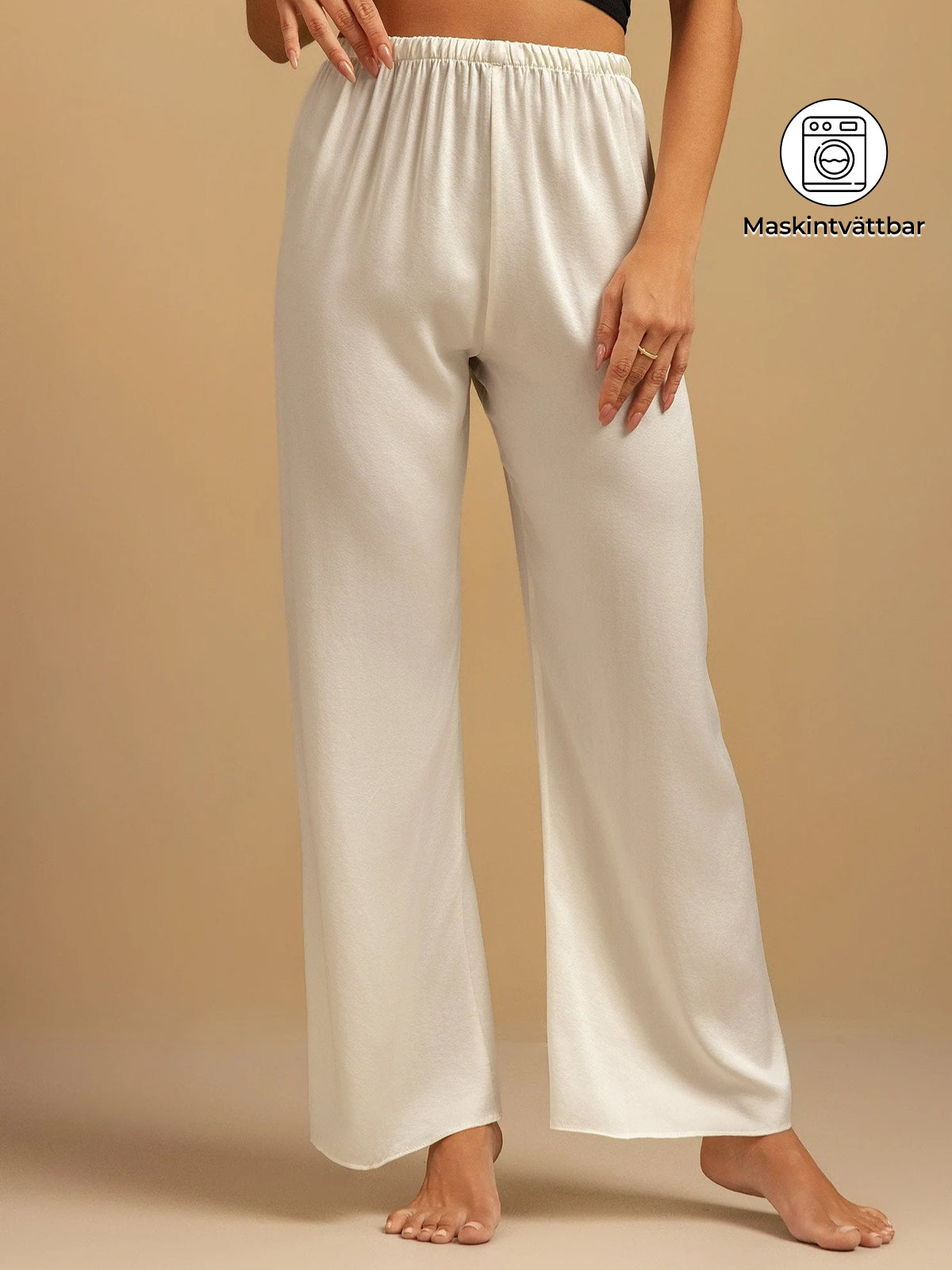 [Vit] SilkSilky-SE 19Momme Silke Womens Sleep Bottoms 001