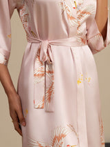 [Rosa] SilkSilky-SE 3/4 Sleeve Dam Morgonrock 004