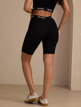 [Svart] SilkSilky-SE Womens Shorts 002
