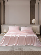 [Rosa] SilkSilky-SE 22Momme Bäddset 001