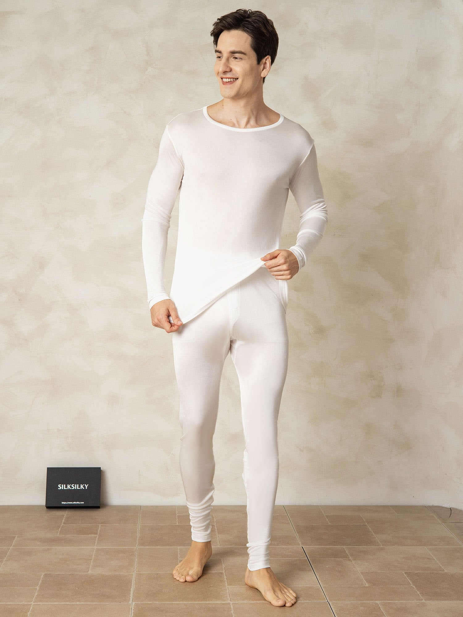 [Vit] SilkSilky-SE Silke Mens Pajamas 003