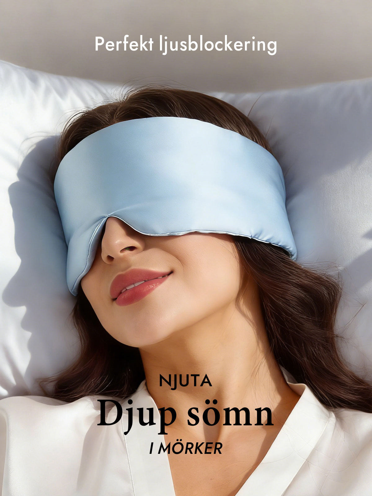 [Ljusblå] SilkSilky-SE 19Momme Pure Silk Eye Mask 003