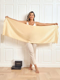 SilkSilky SE Rent Silke Scarf Champagne 007