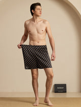 [Svart Kedja] SilkSilky-SE Men's Sleep Shorts 006