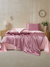 [BlekMauve+Ljusrosa] SilkSilky-SE 19Momme Bäddset 002