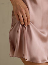 [Toscana] SilkSilky-SE Spaghetti Strap V Neck Nattlinne 004