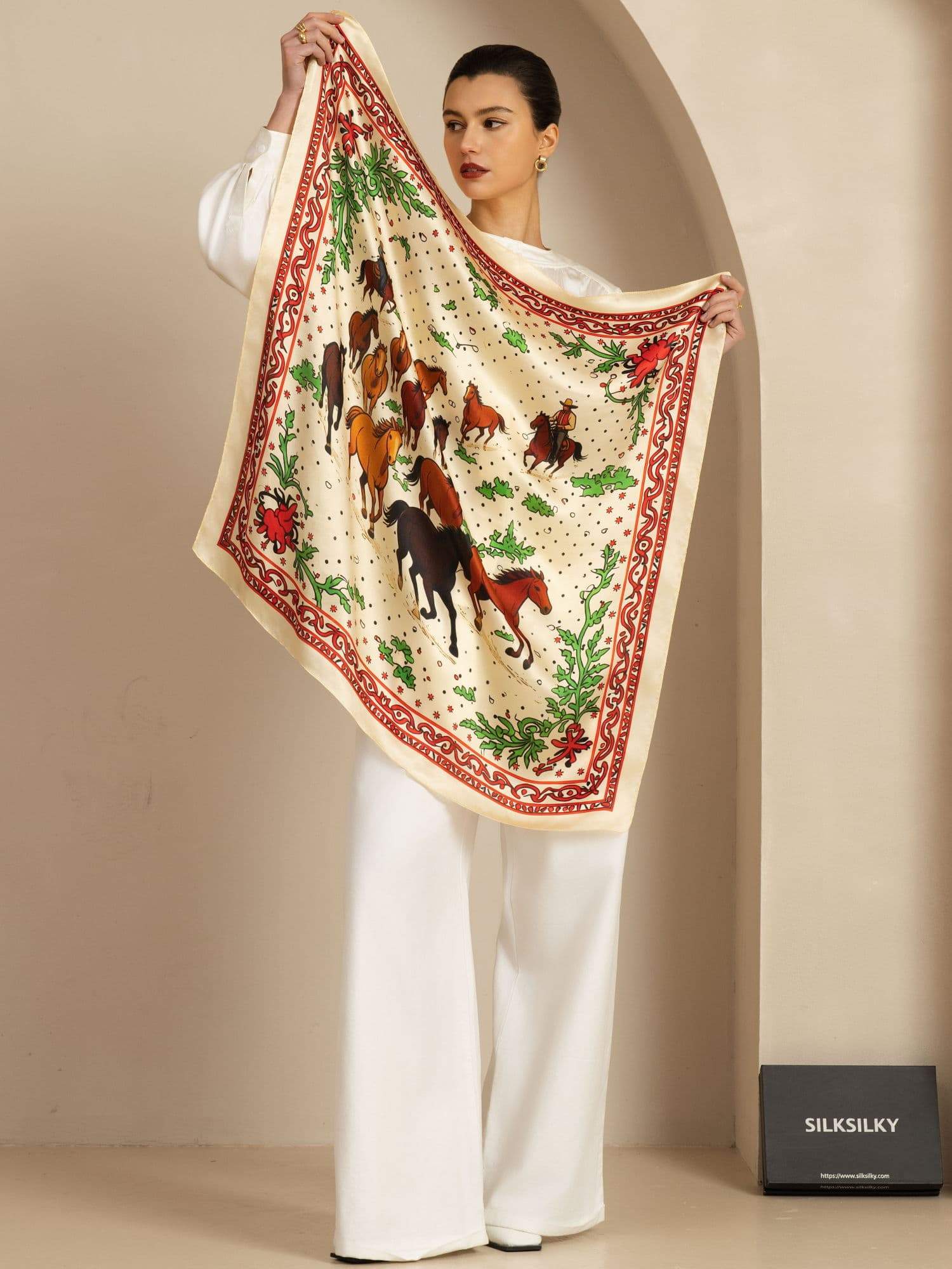 [P111] SilkSilky-SE Scarf 002