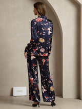 [Marin Blommor] SilkSilky-SE 19Momme Silke Krage Women''s Outfit Sets 002