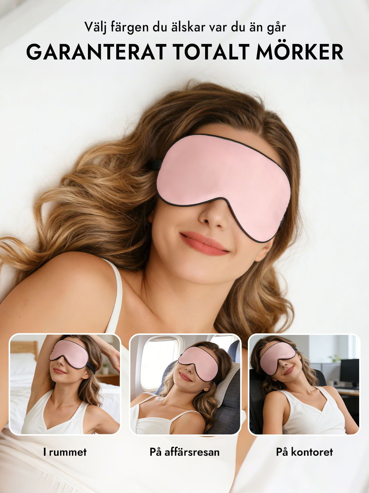 [Ljusrosa] SilkSilky-SE Ögonmask 006