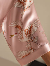 [Rosa] SilkSilky-SE 3/4 Sleeve Dam Morgonrock 004