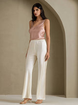 [Toscana] SilkSilky-SE Sleeveless V Neck Cami Toppar 007