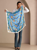 [Blå Fisk] SilkSilky-SE Scarf 003