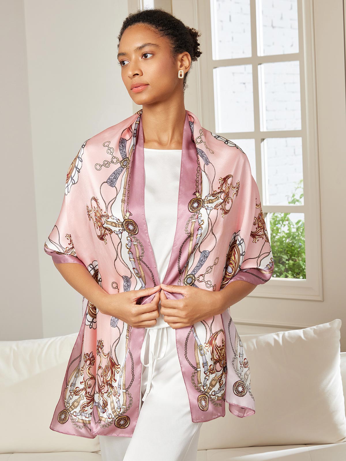 [P019] SilkSilky-SE Rent Silke Scarf 001,