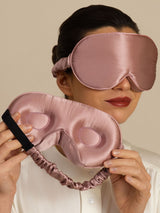 [Blek Mauve] SilkSilky-SE Ögonmask 001