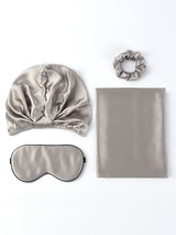 [Grå] SilkSilky-SE 19Momme Rent Silke Pillowcase Set 003