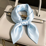 [Ljusblå] SilkSilky-SE Halsduka 003