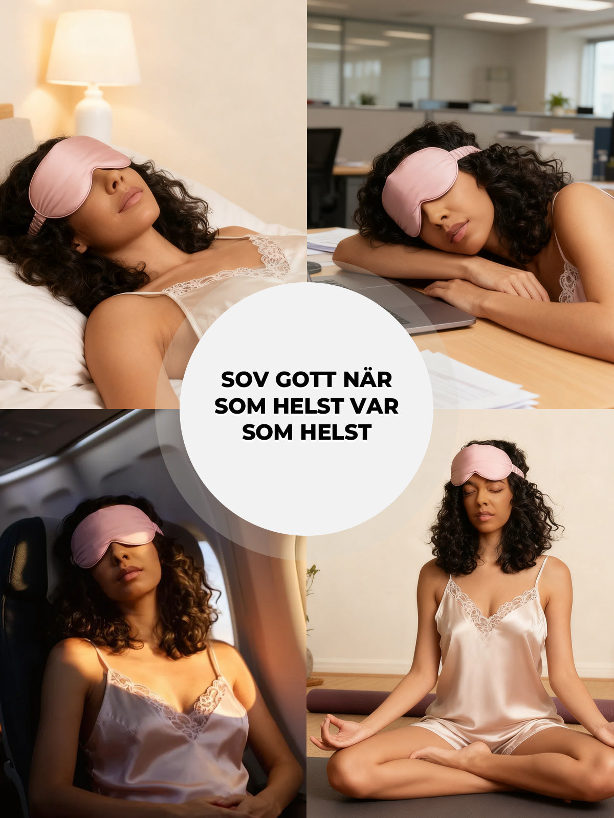 [Blek Mauve] SilkSilky-SE Rent Silke Eye Mask 007