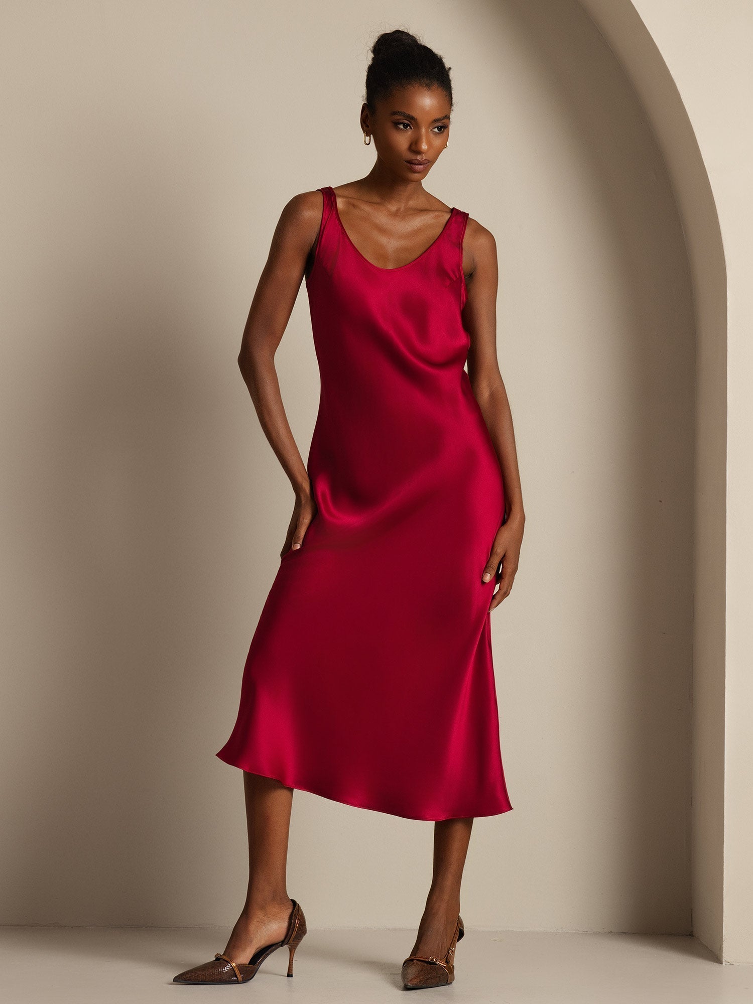 [Vin] SilkSilky-SE Rent Silke Dress 004,
