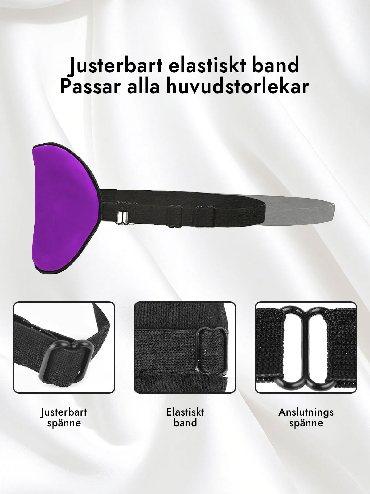 [Lila] SilkSilky-SE Ögonmask 004