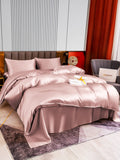 SilkSilky SE 22Momme Rent Silke Bedding Set BlekMauve 004