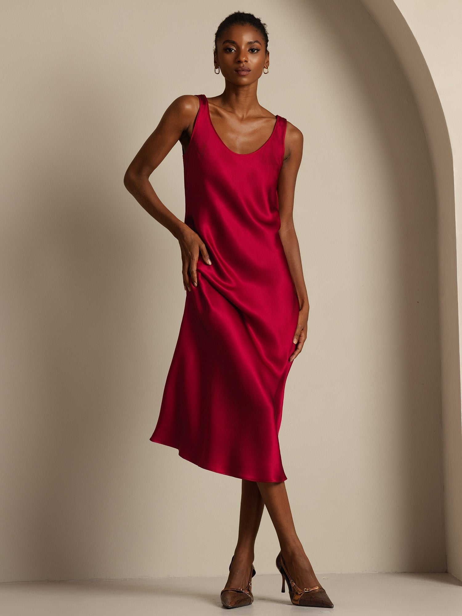 [Vin] SilkSilky-SE Rent Silke Dress 006,