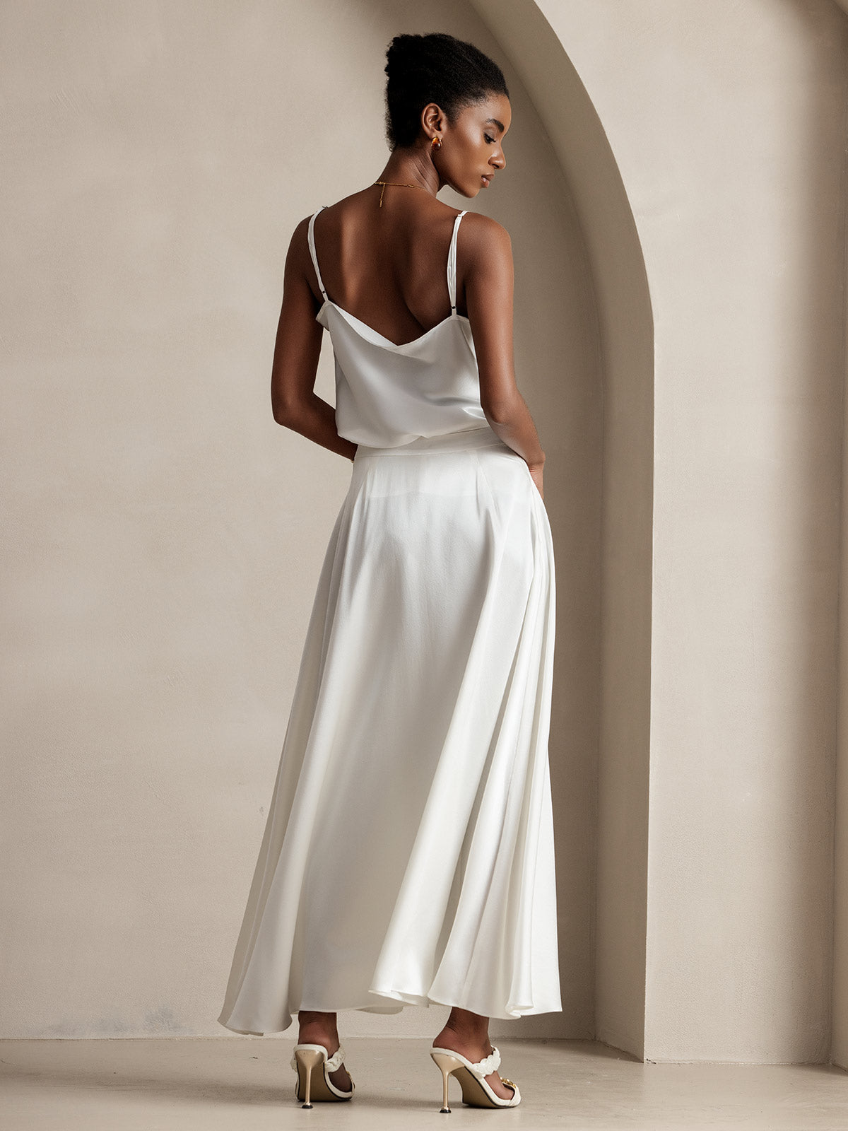 [Vit] SilkSilky-SE 19Momme Silke Skirt 002