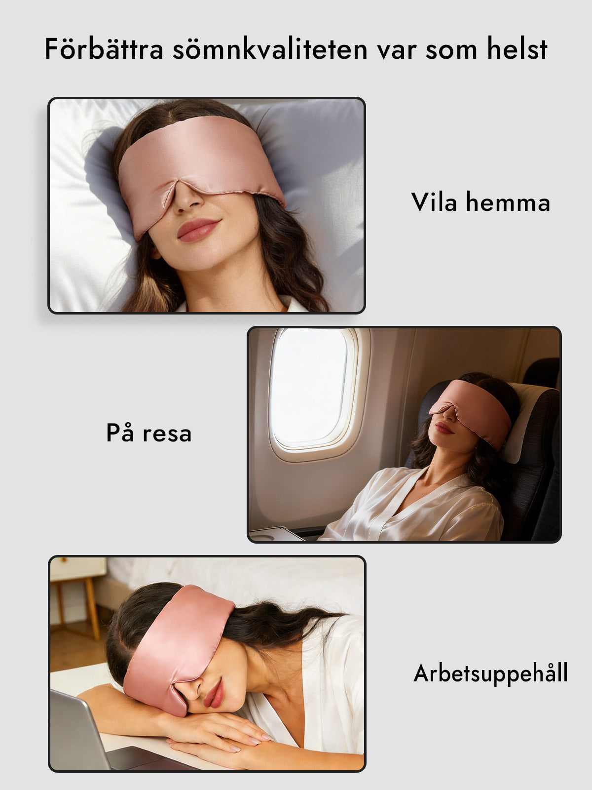 [Rosa] SilkSilky-SE 19Momme Pure Silk Eye Mask 006