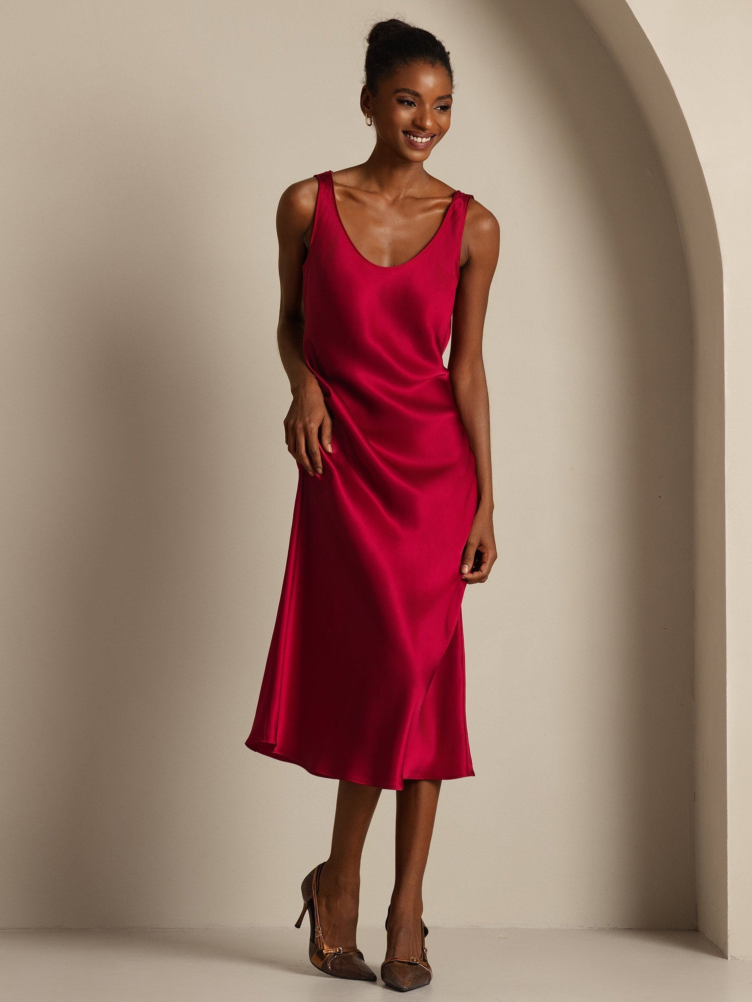 [Vin] SilkSilky-SE Rent Silke Dress 003,