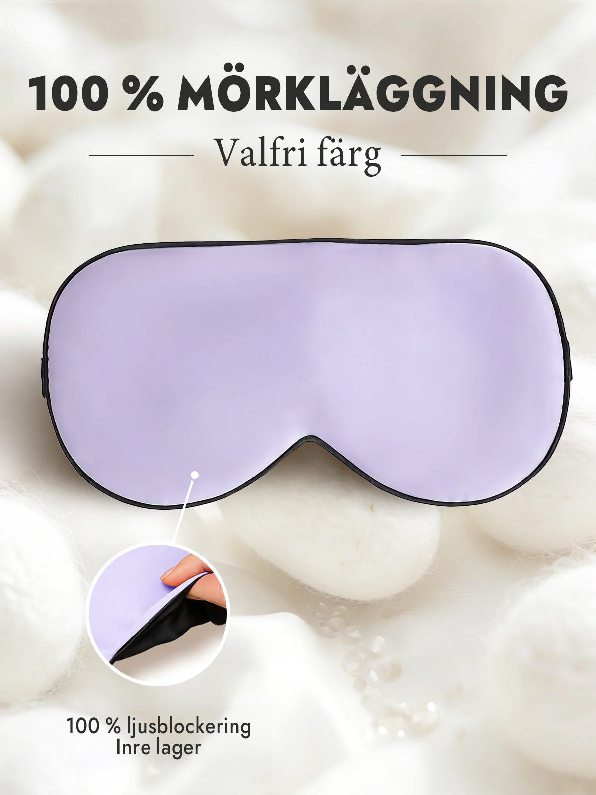 [Lavendel] SilkSilky-SE Ögonmask 001