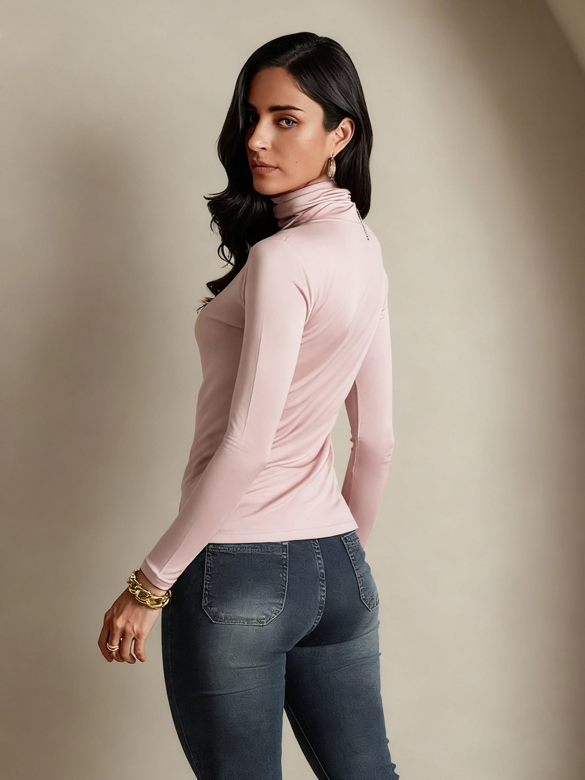 [Korallrosa] SilkSilky-SE Silke Womens T-Shirt 002,